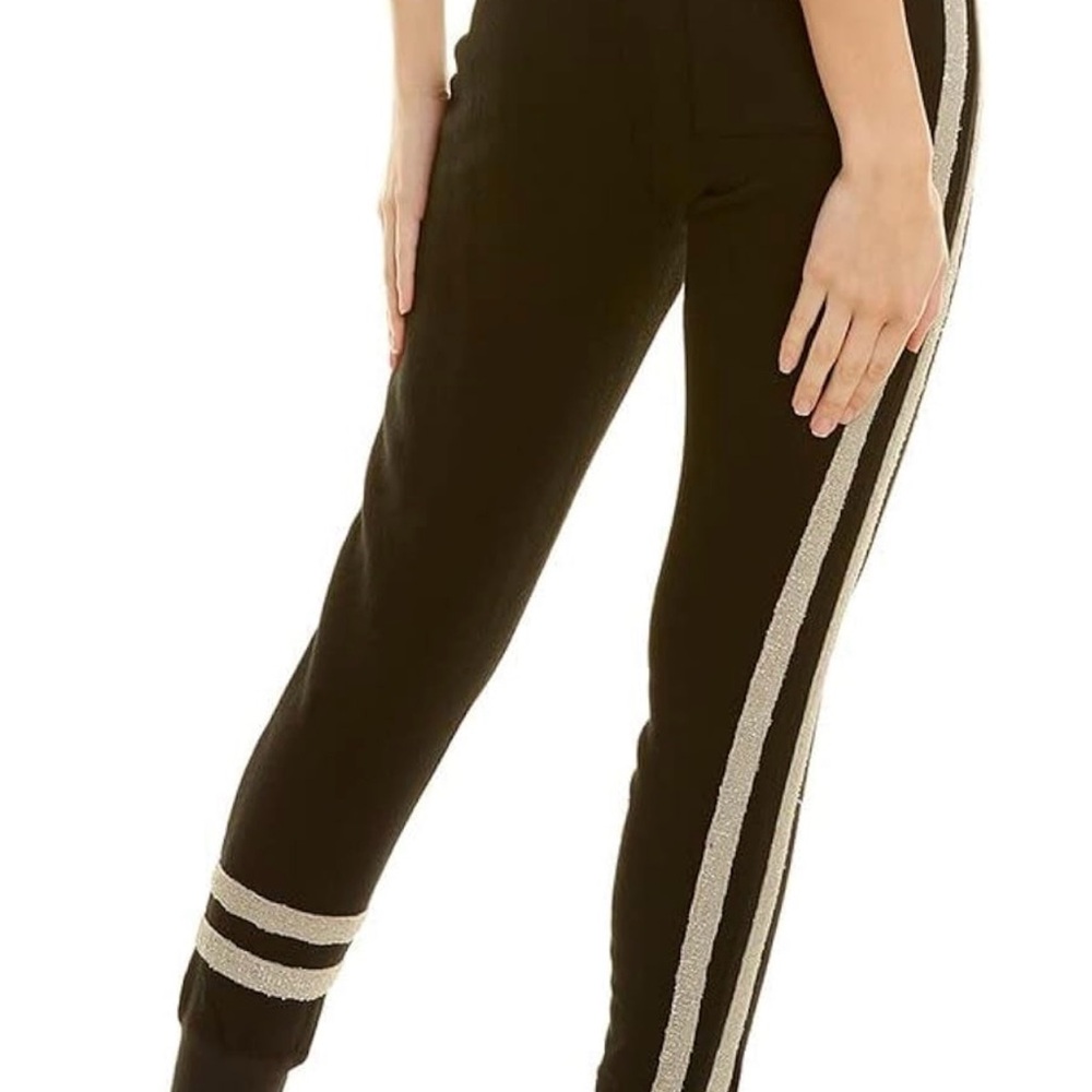 n:PHILANTHROPY Matador Black Joggers with Gold Stripes NWT - Picture 8 of 12